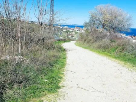 Yatırım Fırsatı: Tekirdağ Barbaros Satılık 615 M2 Köşe Arsa - Acil Satılık, Deniz Ve Doğa Manzaralı, %30 İmarlı