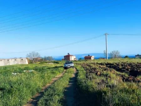 Yatırım Fırsatı: Tekirdağ Barbaros Satılık 615 M2 Köşe Arsa - Acil Satılık, Deniz Ve Doğa Manzaralı, %30 İmarlı