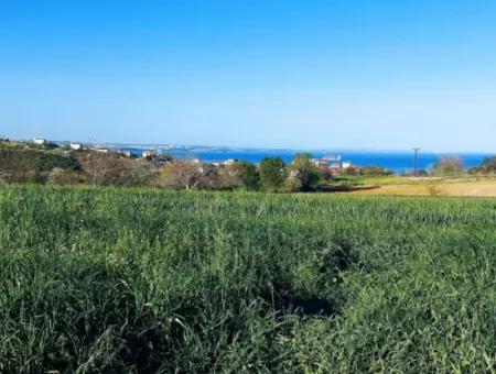 Yatırım Fırsatı: Tekirdağ Barbaros Satılık 615 M2 Köşe Arsa - Acil Satılık, Deniz Ve Doğa Manzaralı, %30 İmarlı