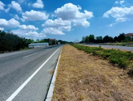 Tekirdağ Mahramlı Mahallesinde Çanakkale Yoluna Cepheli 3.143 M2 Yatırımlık Arsa! İşyeri Veya Çok Amaçlı Kullanıma Uygun, Alt Yapısı Hazır Fırsat Yatırım