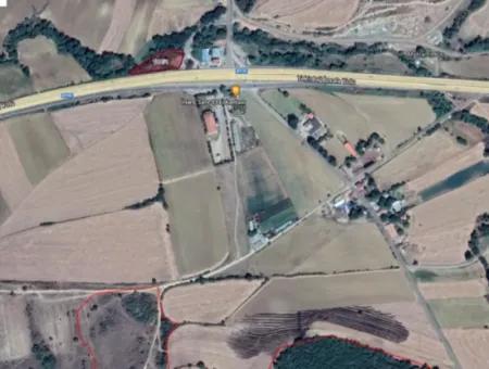 Tekirdağ Mahramlı Mahallesinde Çanakkale Yoluna Cepheli 3.143 M2 Yatırımlık Arsa! İşyeri Veya Çok Amaçlı Kullanıma Uygun, Alt Yapısı Hazır Fırsat Yatırım